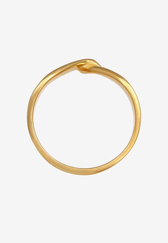 ELLI Ring Knoten, Organic in Gold