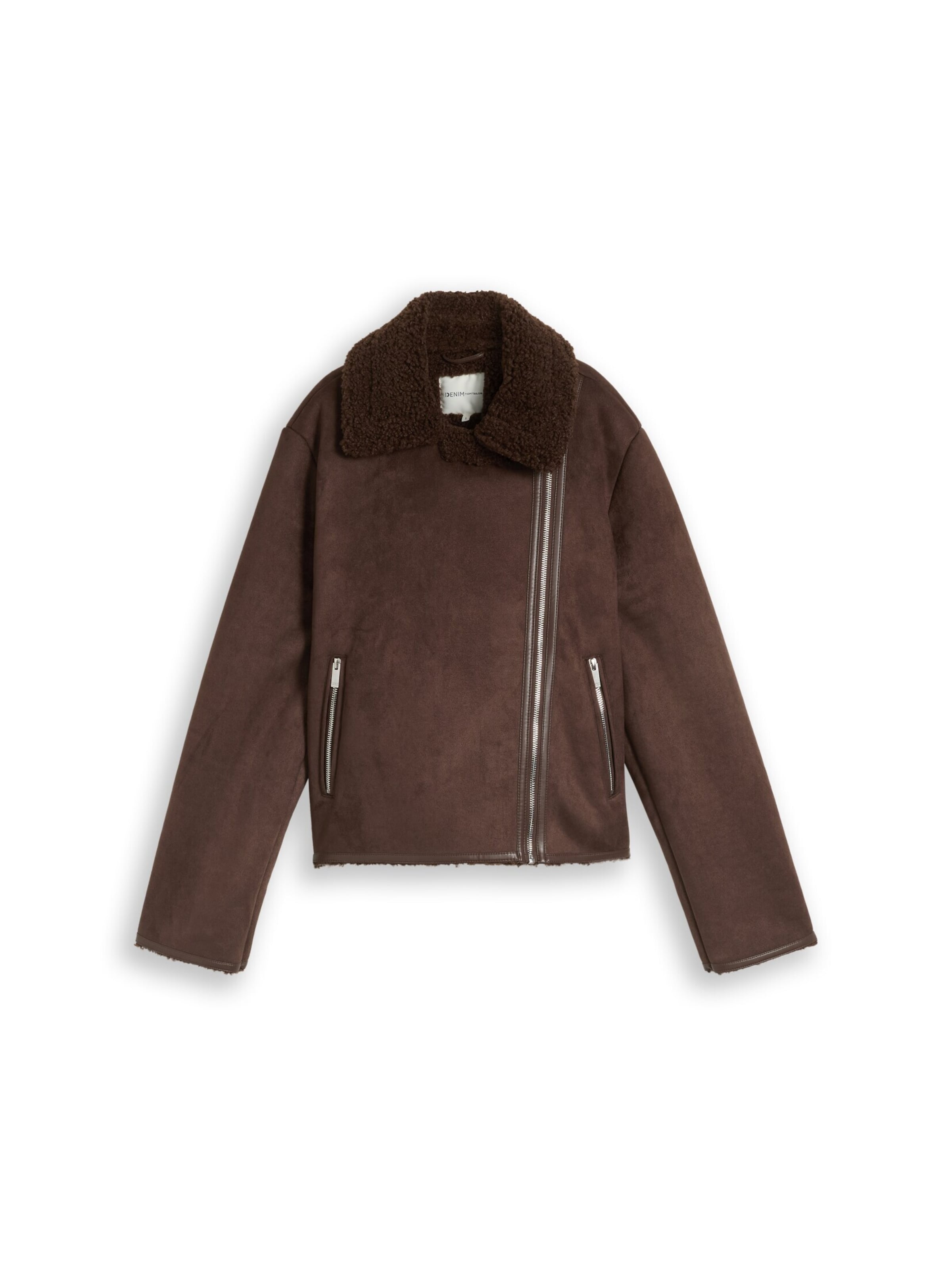 TOM TAILOR DENIM Between-Season Jacket in XXL in Dark brown, Item view