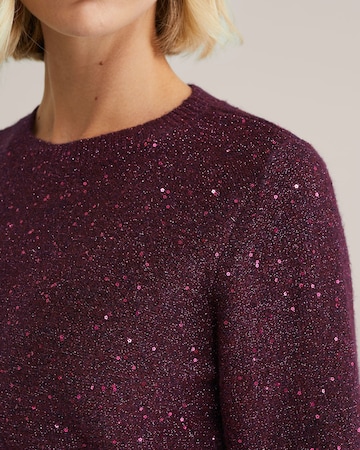 WE Fashion Sweater in Purple
