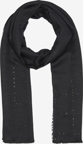 s.Oliver Scarf in Black: front