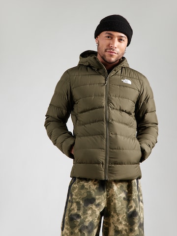 Geacă outdoor 'ACONCAGUA 3' de la THE NORTH FACE pe verde: față