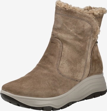 Bottines IMAC en beige : devant