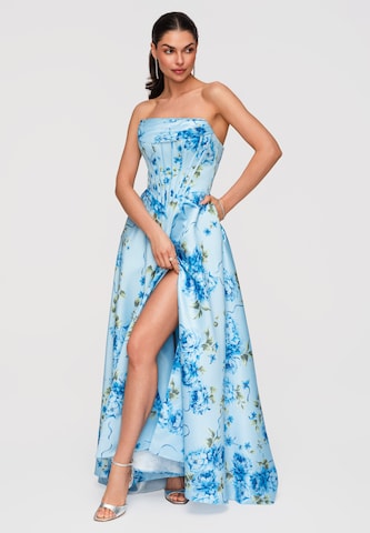 Ombre Avondjurk in Blauw
