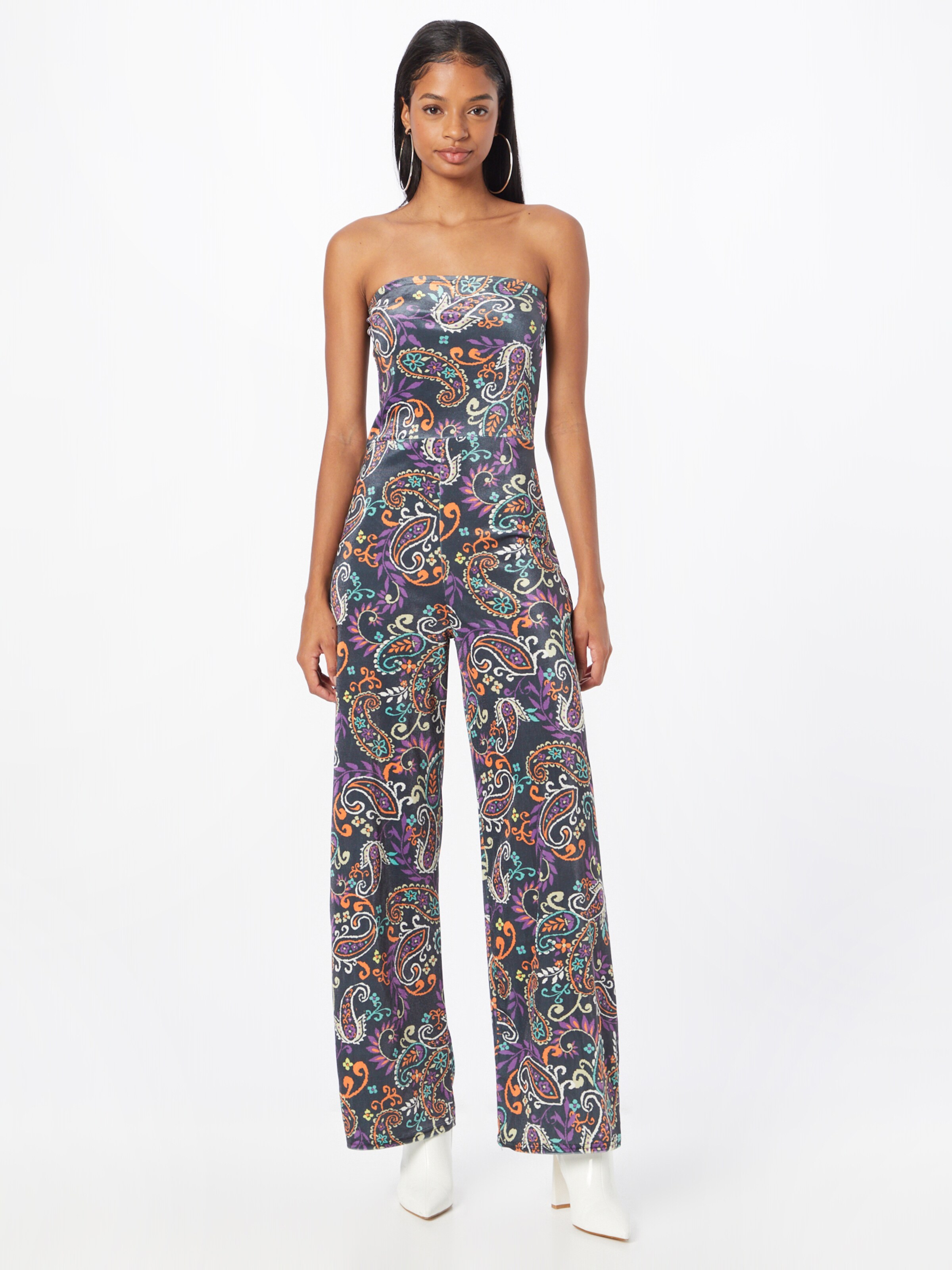 Warehouse Jumpsuit in Dunkelgrau ABOUT YOU