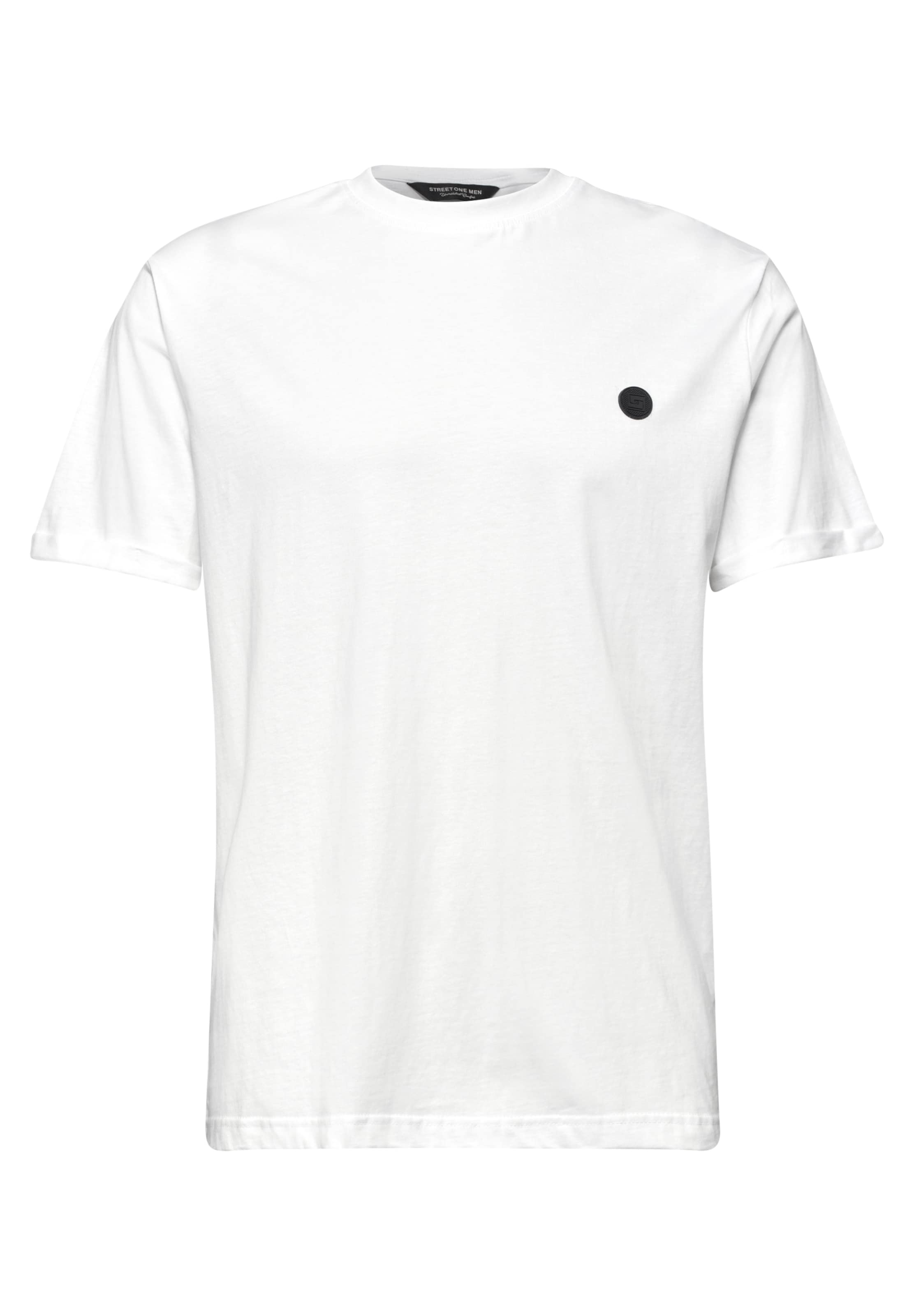 Street One MEN T-Shirt in XXXL in weiß, Produktansicht