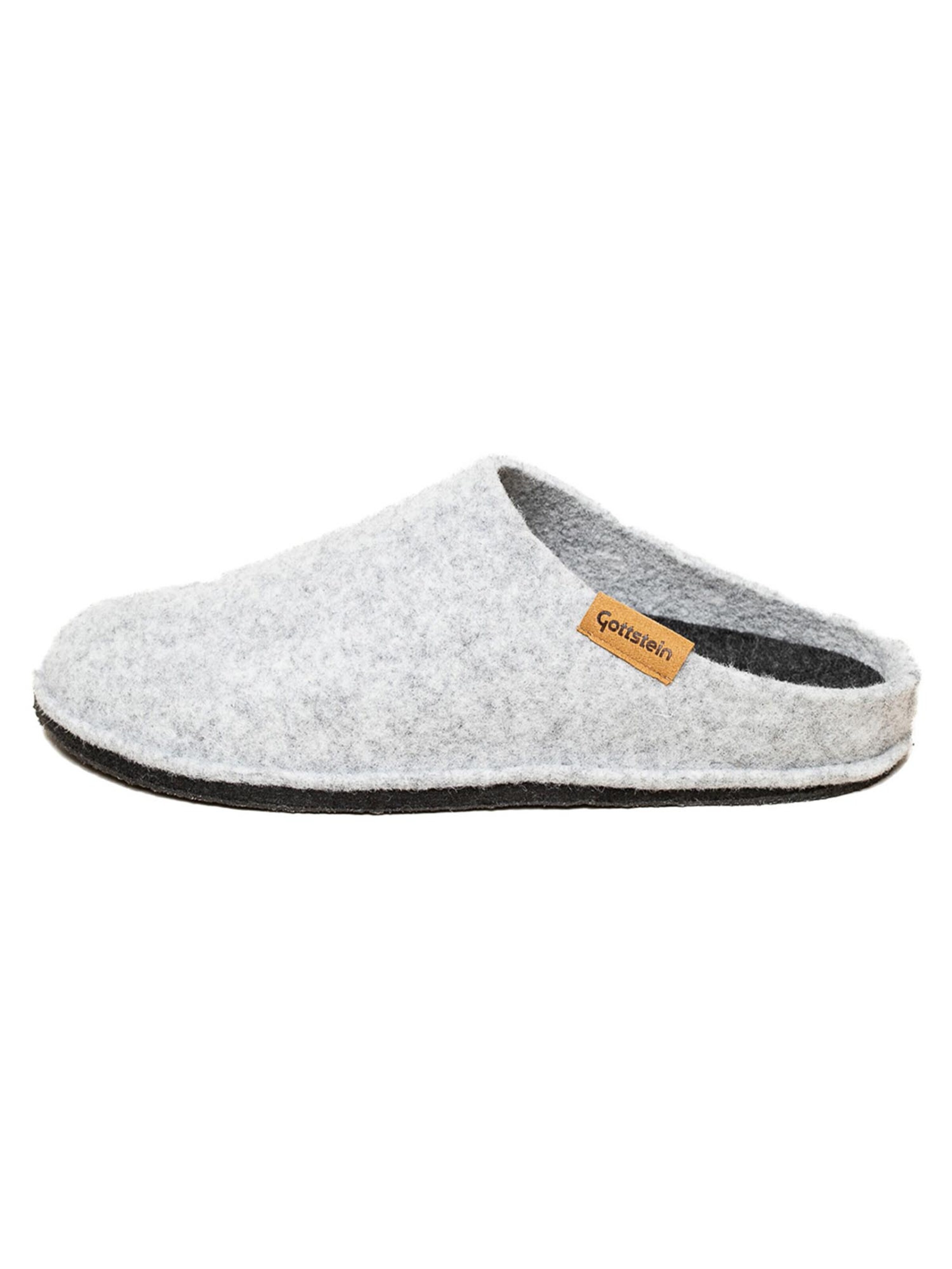 Gottstein Huisschoenen 'Classic-Co' in Grijs: voorkant