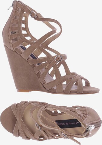 STEVE MADDEN Sandals & High-Heeled Sandals in 36,5 in Brown: front