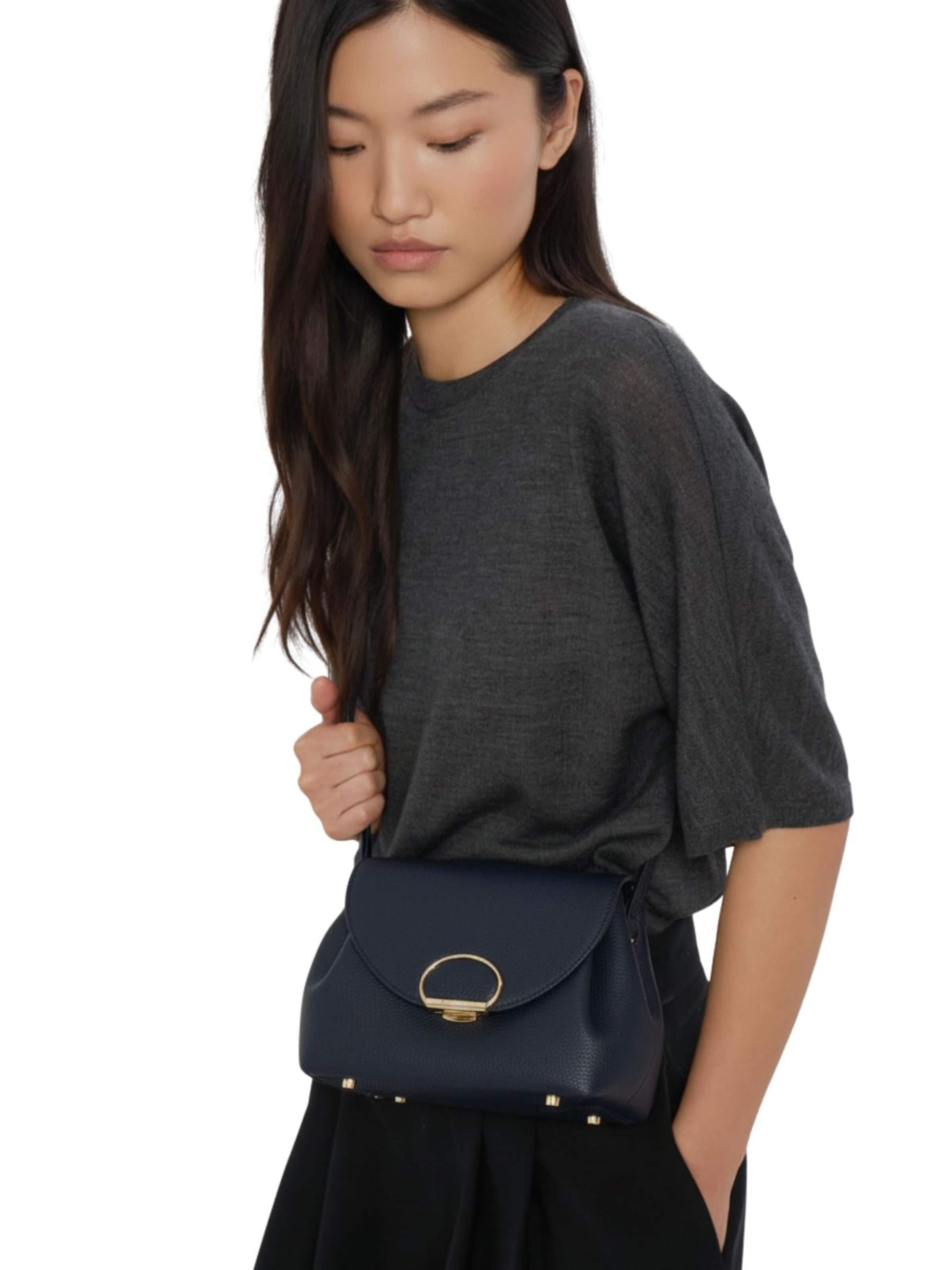 LANCASTER Paris Schoudertas in Blauw: voorkant