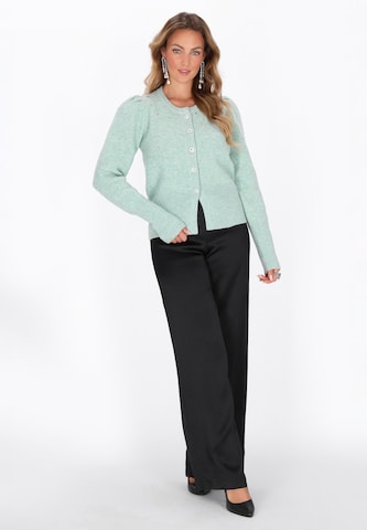 faina Knit cardigan in Green