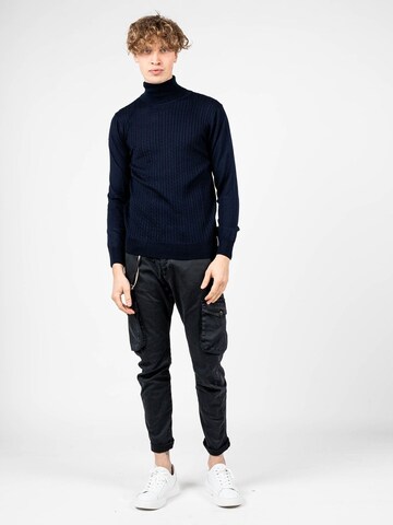 xagon man Sweter w kolorze niebieski: przód