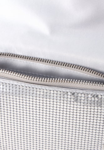 Pochette 'NEW CEREMONY' U.S. POLO ASSN. en argent : au dessus