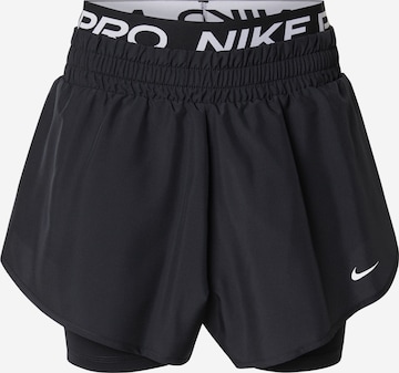 Pantalon de sport NIKE en noir : devant