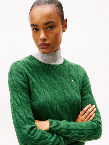 TOMMY HILFIGER Svetr – zelená