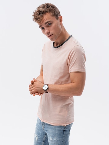 T-Shirt 'S1385' Ombre en rose