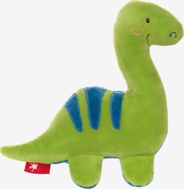 SIGIKID Stuffed animals 'Rassel-Greifling RedStars' in Green: front