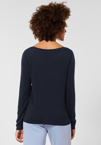 STREET ONE Pullover in Blau