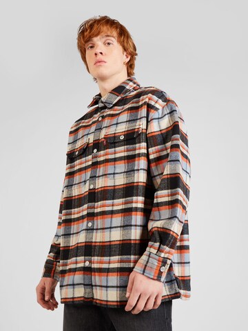 LEVI'S ® Přechodná bunda 'Lakeshore Overshirt' – modrá: přední strana