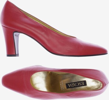 ESCADA Pumps 37,5 in Rot: predná strana