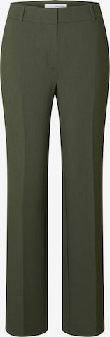 Wide Leg Pantalon à plis 'SLFRita' SELECTED en vert : devant