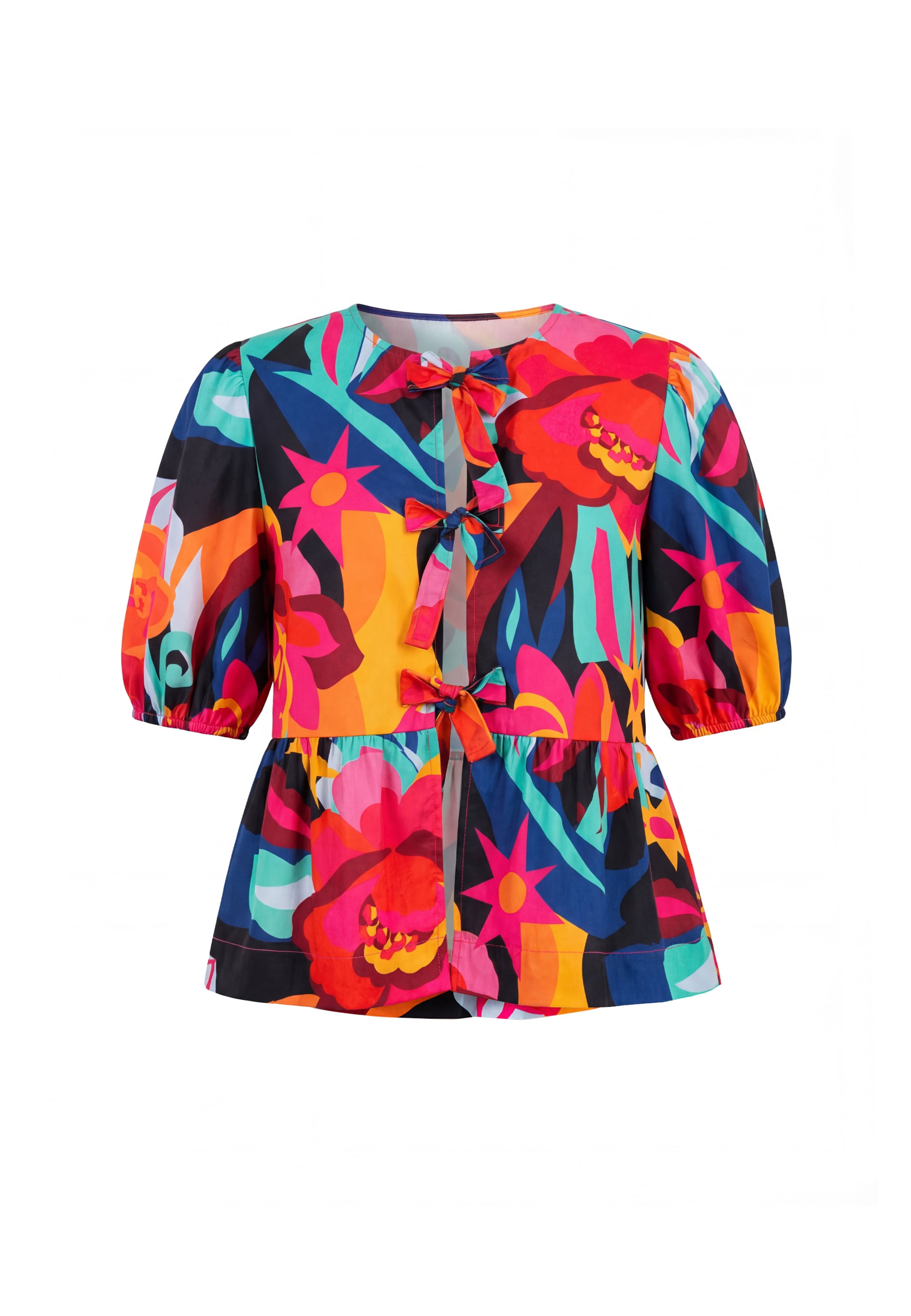 Usha - Blusa en Mezcla de colores: frente
