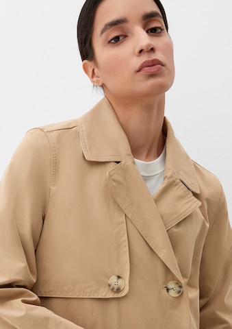 s.Oliver Between-Seasons Coat in Beige