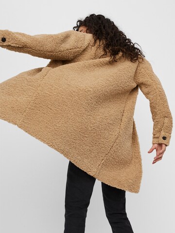 VERO MODA Between-Seasons Coat 'Kyliefilucca' in Brown