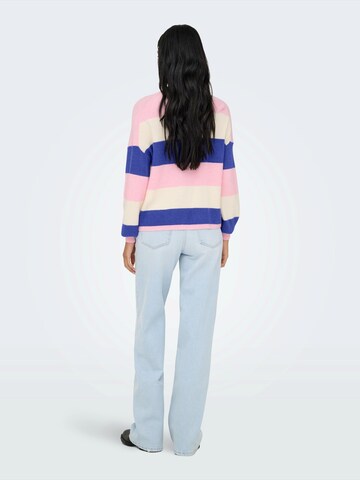 ONLY Sweter 'ONLATIA' w kolorze różowy