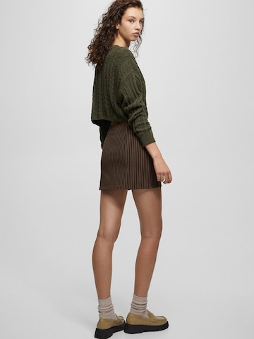 Pull&Bear Skirt in Brown