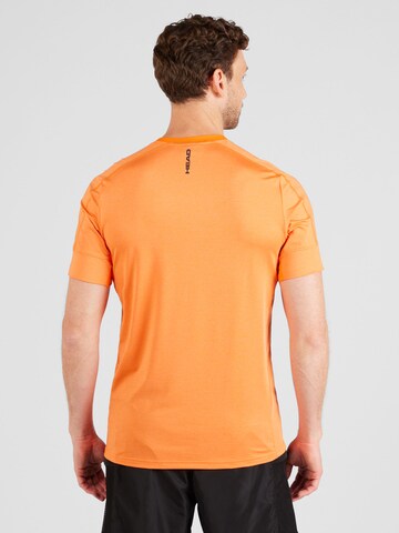 HEAD Functioneel shirt 'PADEL' in Oranje