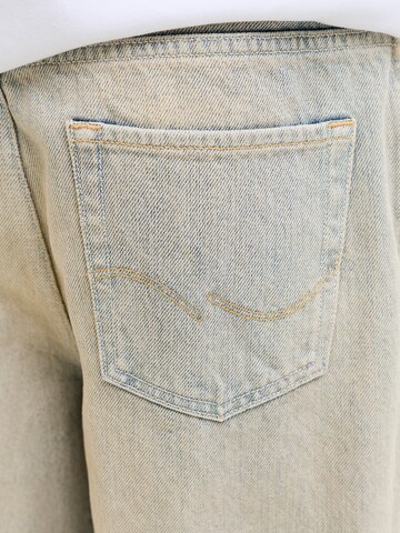 Jack & Jones Junior Wide Leg Jeans 'JJIDAVE JJORIGINAL' i blå