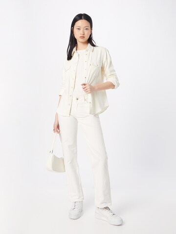 LEVI'S ® Blouse 'Iconic Western' in Beige