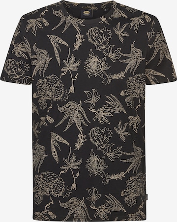 Petrol Industries Tričko - Čierna: predná strana