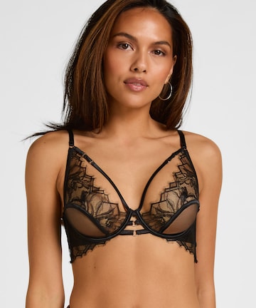 Soutien-gorge Hunkemöller en noir : devant