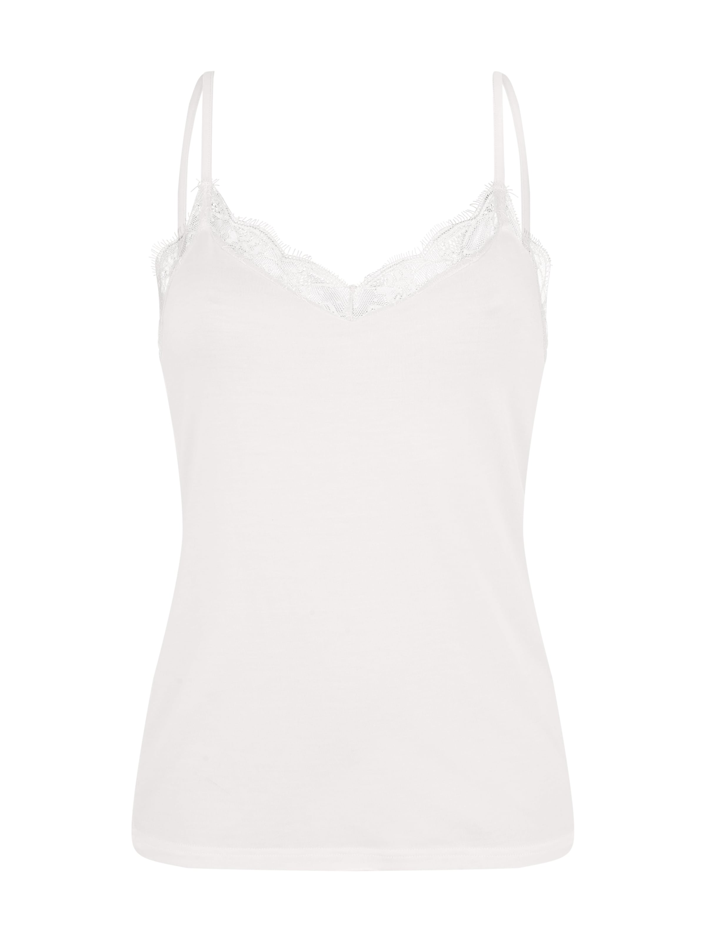 Bluză de noapte de la s.Oliver pe alb: față