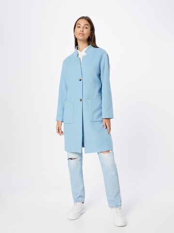 MORE & MORE Between-seasons coat in Blue: front