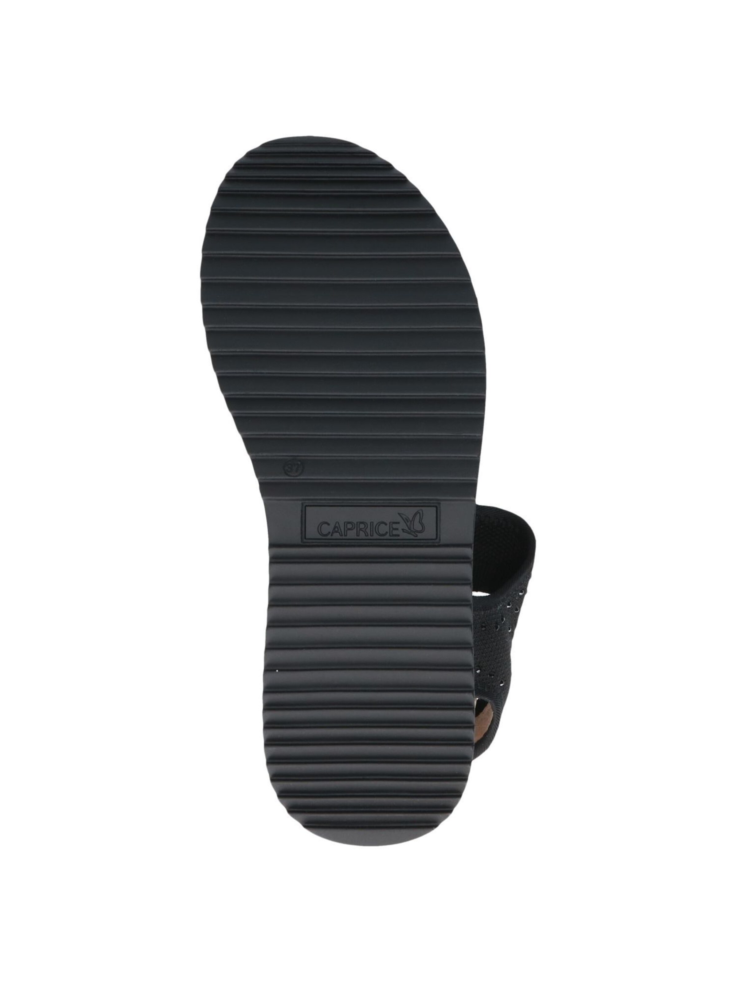CAPRICE Sandale in Schwarz