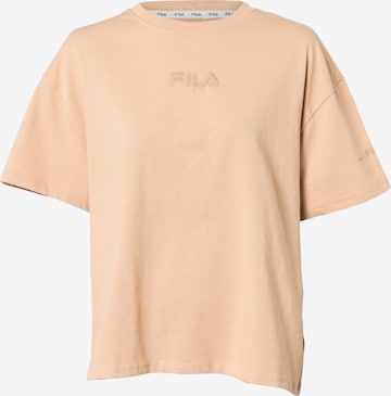 T-shirt fonctionnel 'AMALIA' FILA en beige : devant