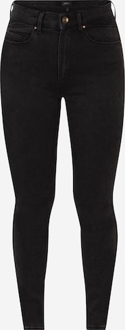 Only Petite Skinny Jeans 'ROYAL' in Black: front