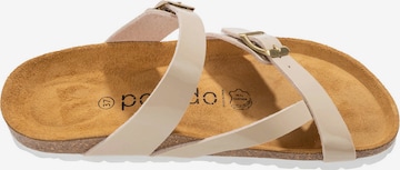 Palado Mules in Beige