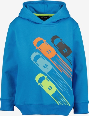 BLUE SEVEN Sweatshirt i blå: forside