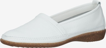 COSMOS COMFORT Classic Flats in White: front