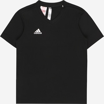 ADIDAS PERFORMANCE Performance Shirt 'Entrada 22' in Black: front