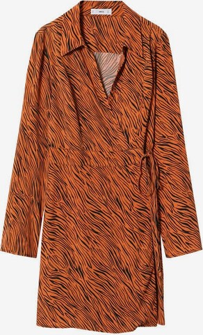 MANGO Košilové šaty 'Storm' – oranžová: přední strana