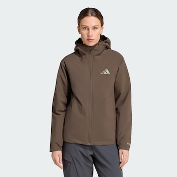 ADIDAS TERREX - Chaqueta de montaña 'Essentials' en verde: frente