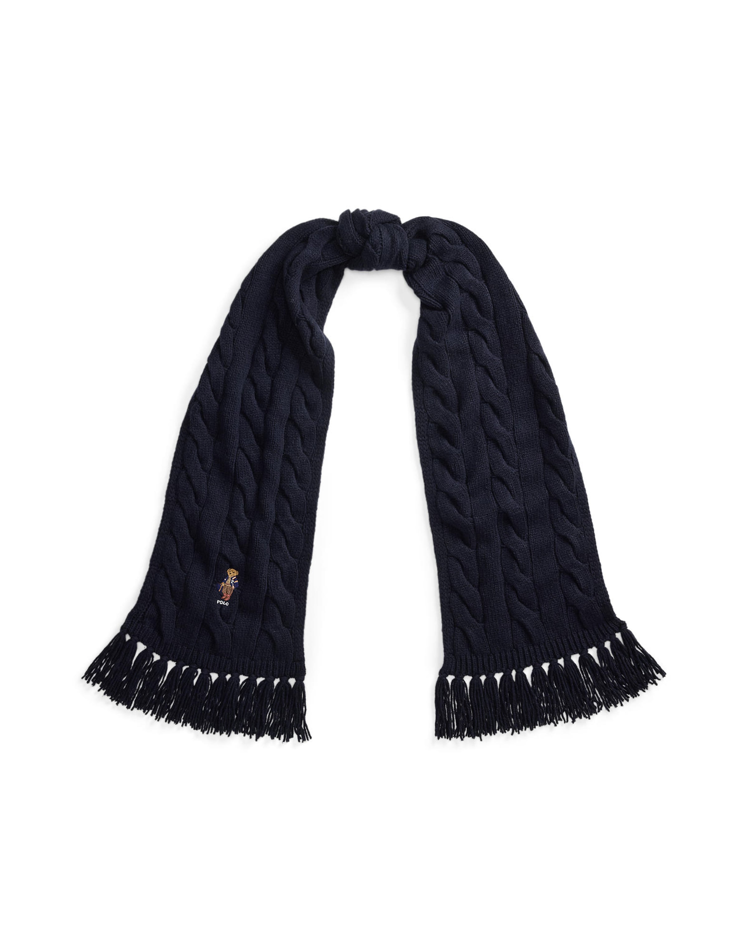 Polo Ralph Lauren - Cachecóis 'BEAR' em azul
