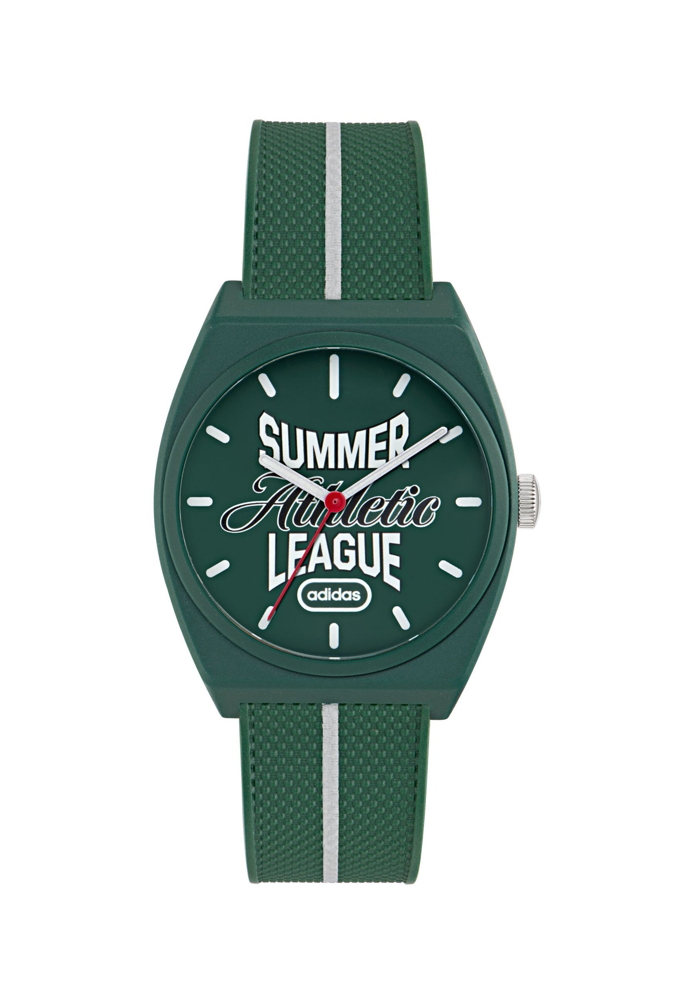 ADIDAS ORIGINALS Analoog horloge 'Project Two' in Groen: voorkant