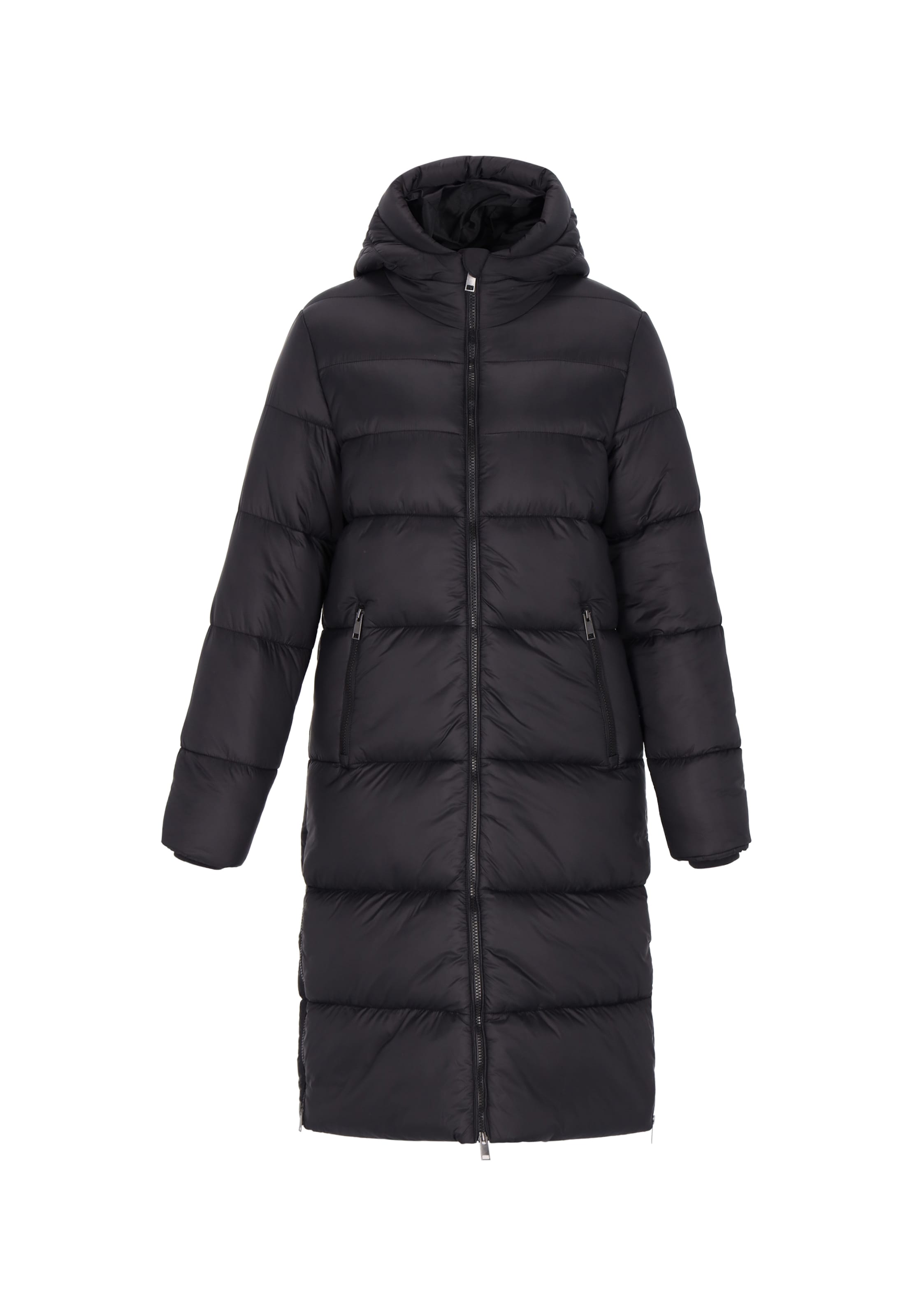 usha BLUE LABEL Winter coat in Black: front