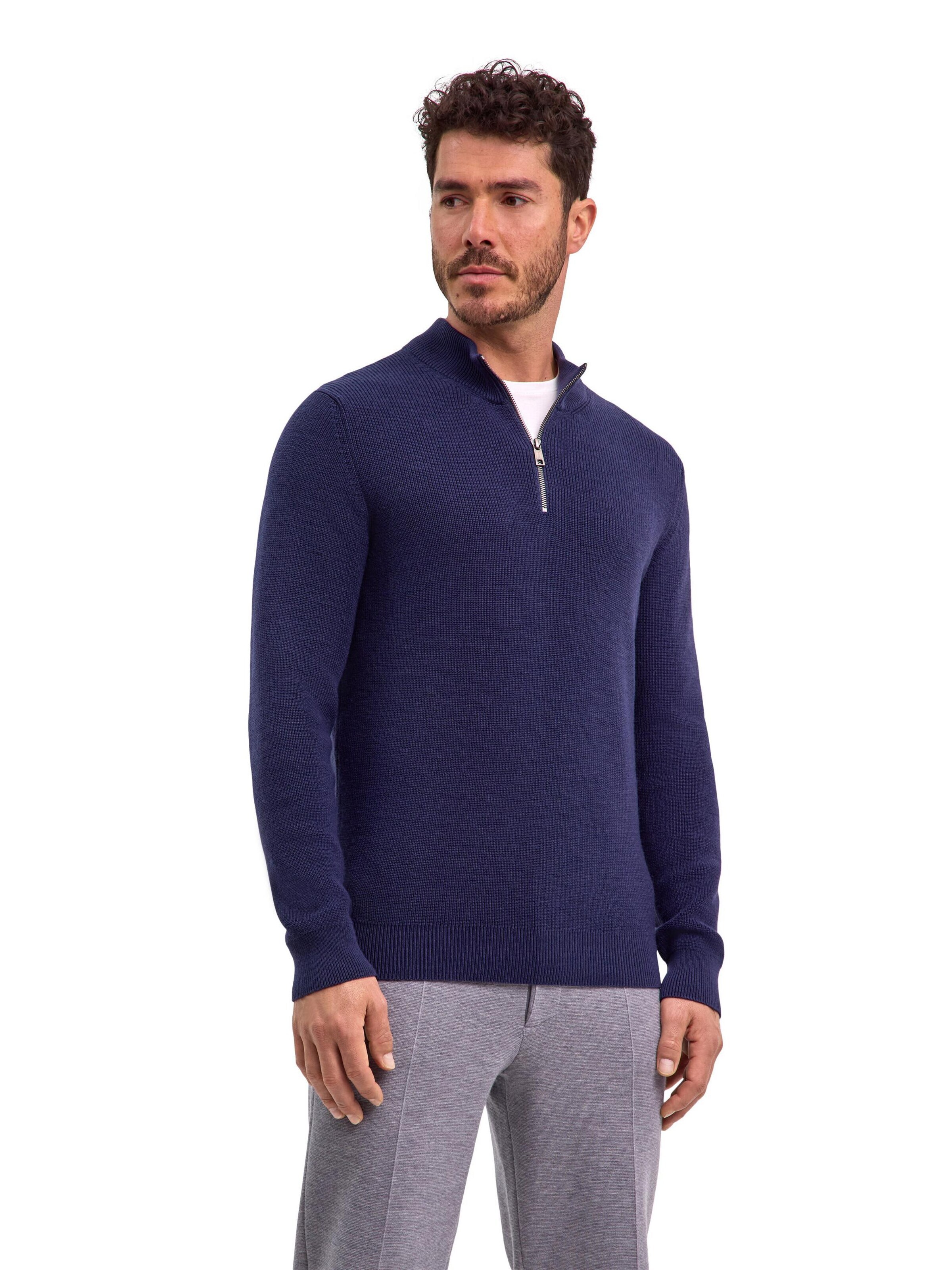 FALKE Sweater in Purple: front