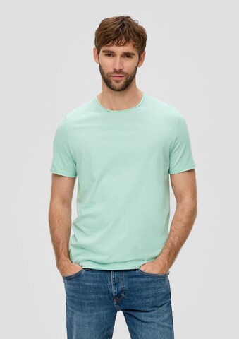 s.Oliver Shirt in Groen: voorkant