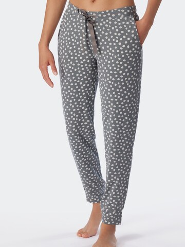 SCHIESSER Pajama Pants in Grey: front